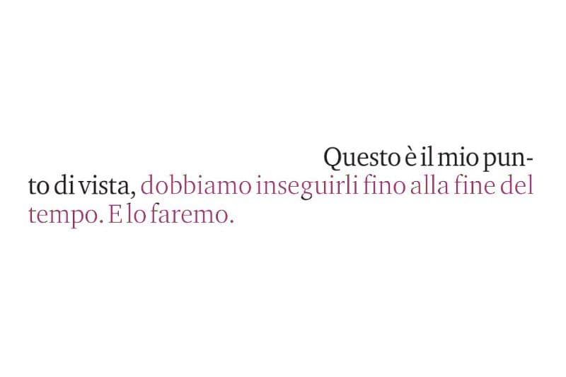 fino alla fine del tempo