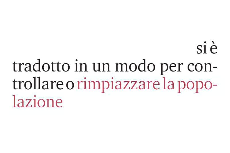 rimodulazione etnica