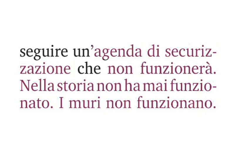 muri non funzionano