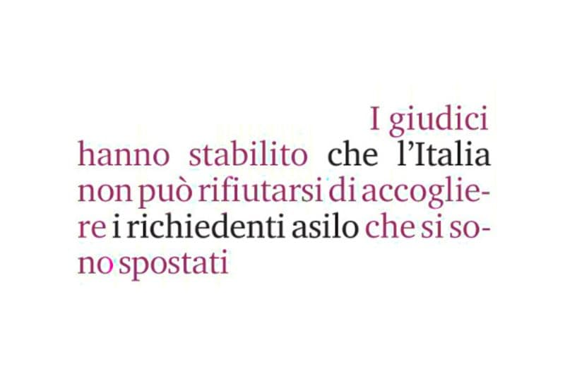 non puo rifiutarsi
