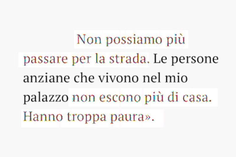 colpisce lo stomaco