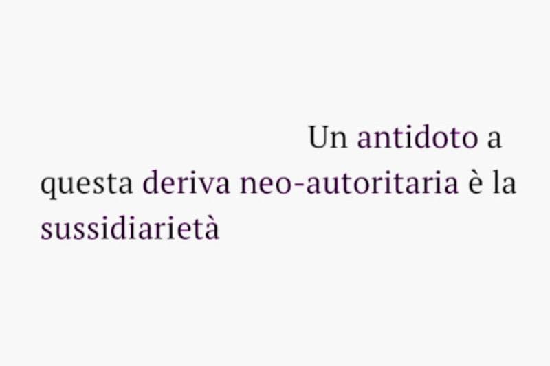 sussidiarietà