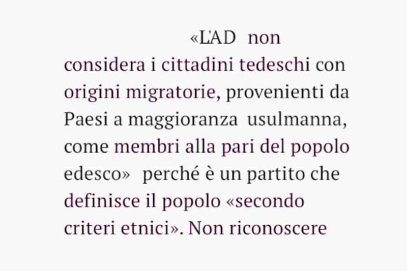 non si torna indietro