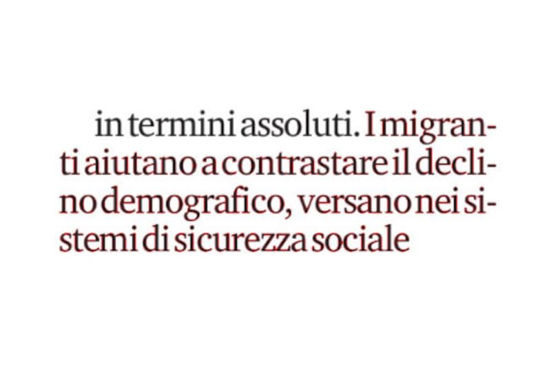 migrazione benedizione
