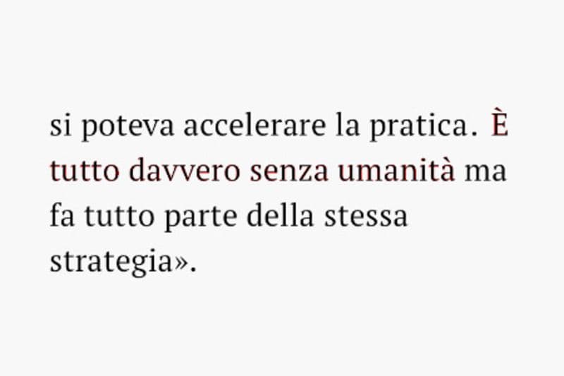 offerta trattamentale