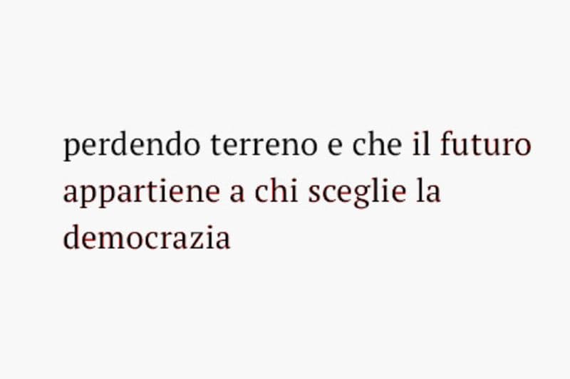 il futuro agli Altri