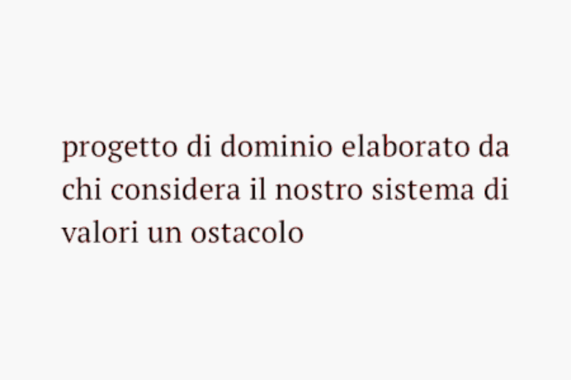 piano renderci diversi