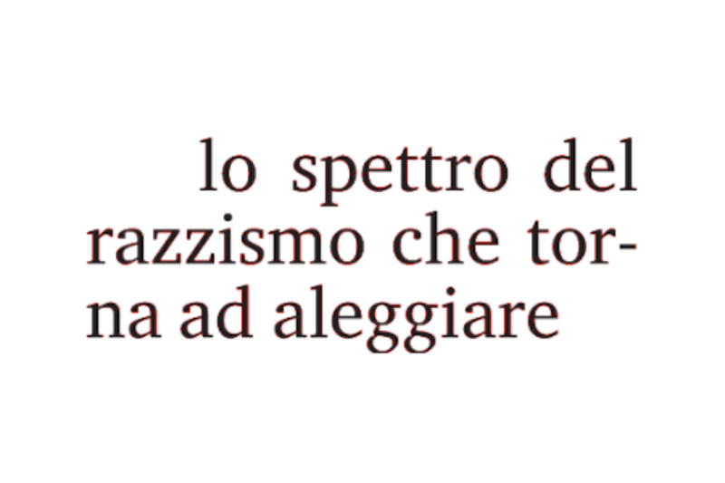 spettrale aleggia