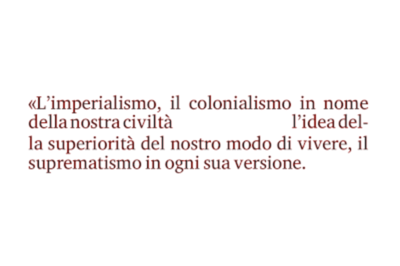 era un quartiere tranquillo