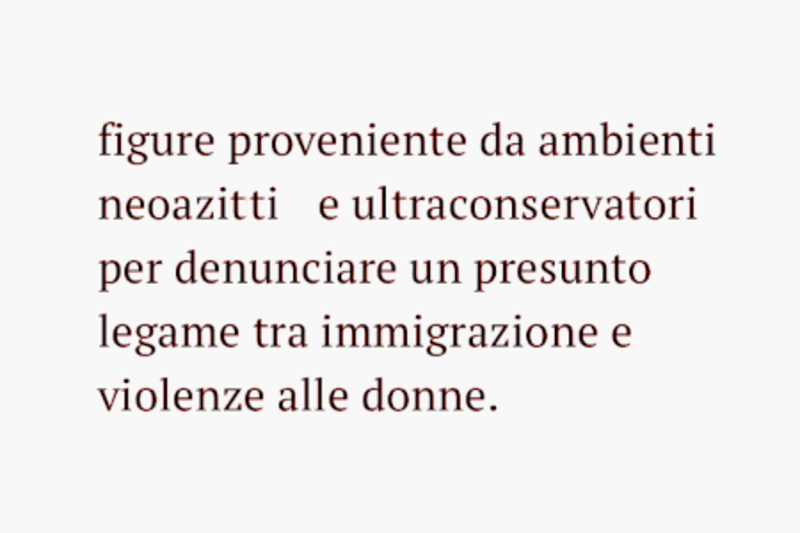 orrore e disgusto