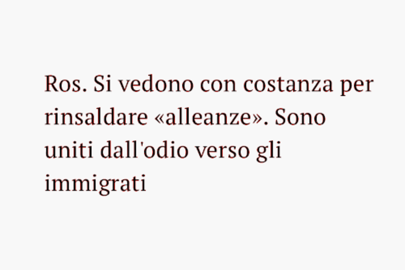 recessione spirituale