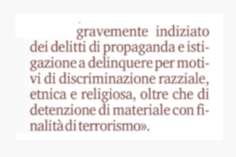 disequilibrio psichico radicale