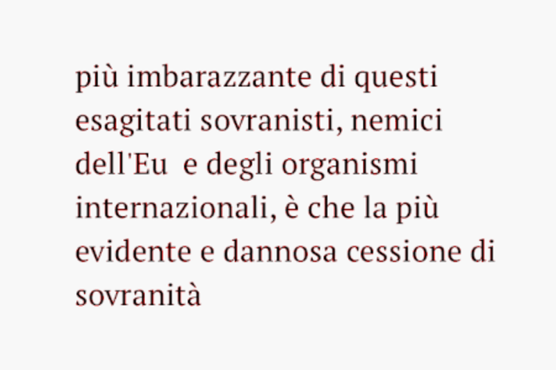 esagitati sovranisti