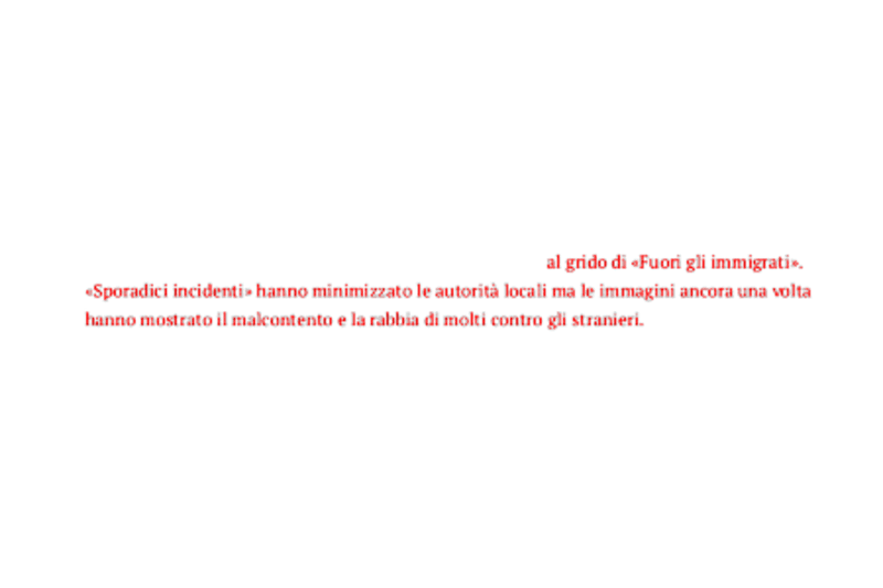 violenze settarie