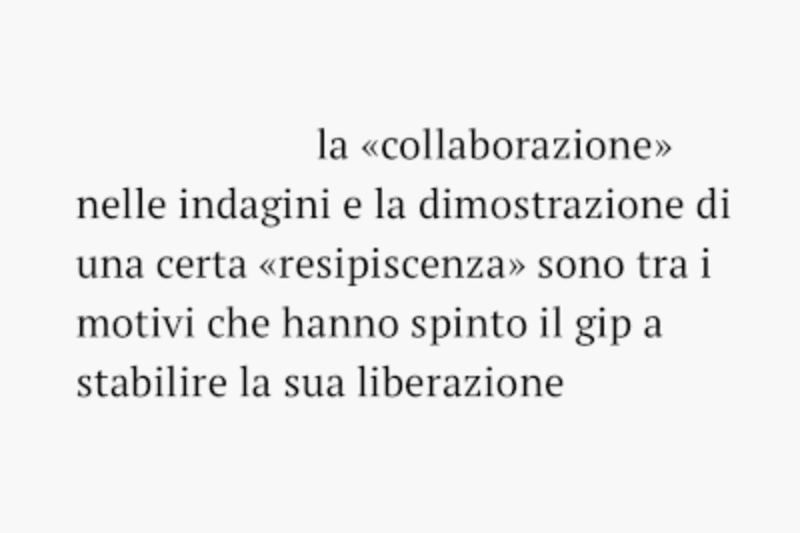 dovete capire