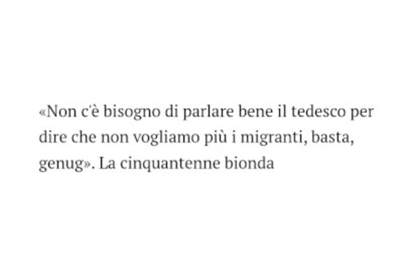 genug