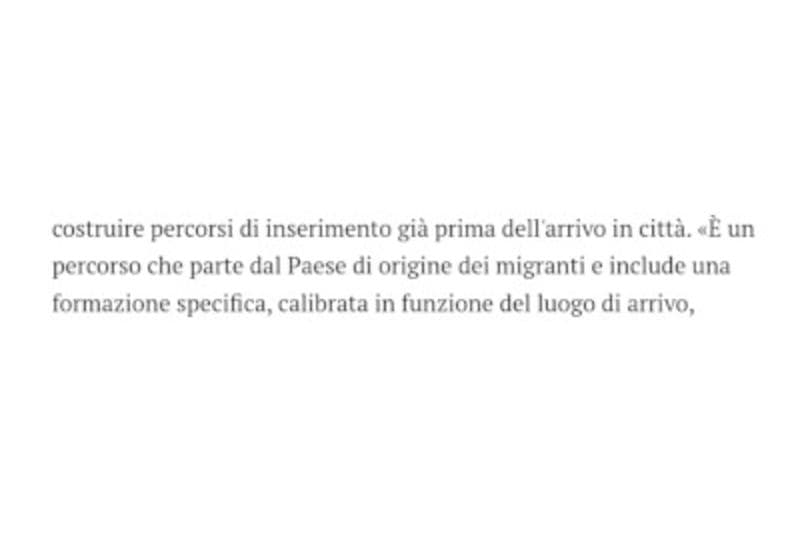 chiave integrazione