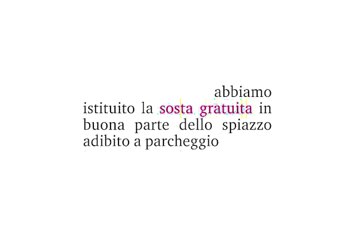 sosta gratuita