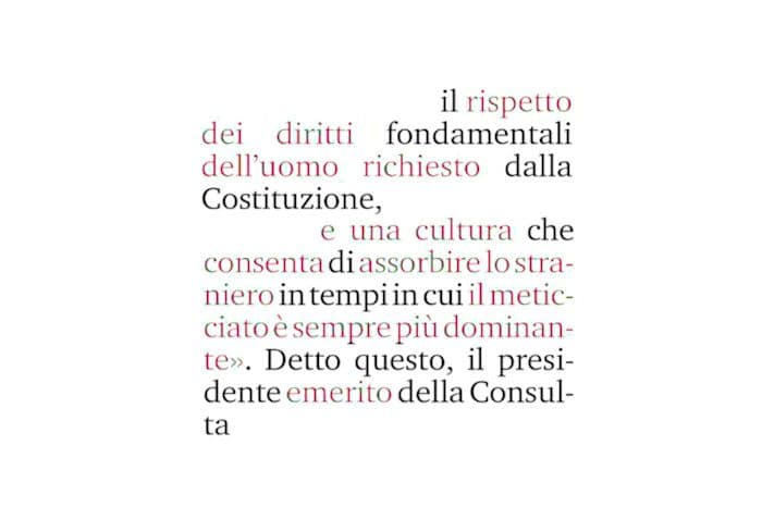 ASSORBIRE STRANIERI PER METICCIATO