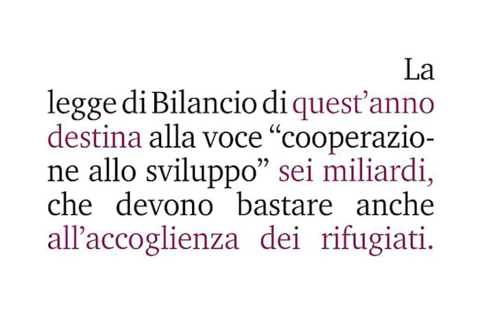 troppo esigue